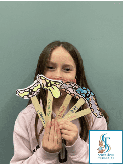 Teaching kids non-verbal communication while wearing a mask by South Shore Therapies