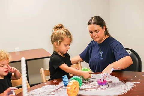 Child-focused therapy session at South Shore Therapies