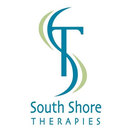 A logo for South Shore Therapies, which offers sensory integration treatment in Weymouth, MA